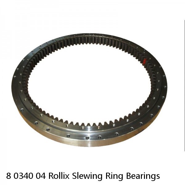 8 0340 04 Rollix Slewing Ring Bearings #1 small image