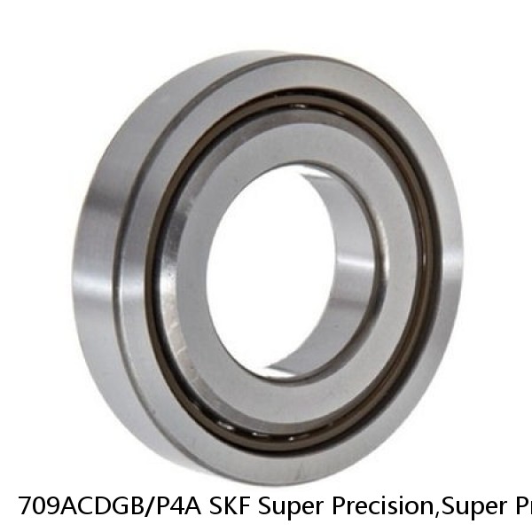 709ACDGB/P4A SKF Super Precision,Super Precision Bearings,Super Precision Angular Contact,7000 Series,25 Degree Contact Angle #1 small image