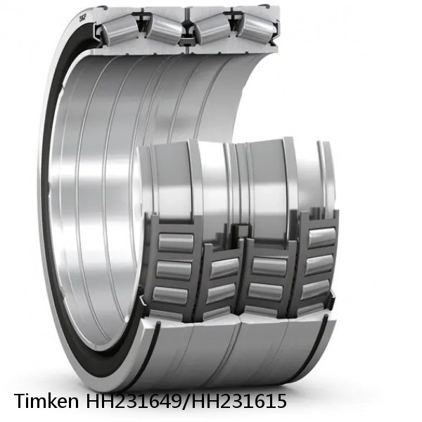HH231649/HH231615 Timken Tapered Roller Bearing Assembly #1 small image