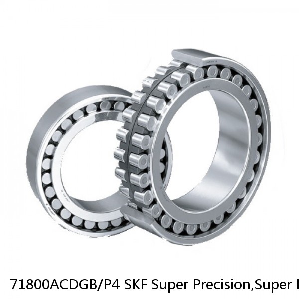 71800ACDGB/P4 SKF Super Precision,Super Precision Bearings,Super Precision Angular Contact,71800 Series,25 Degree Contact Angle #1 image